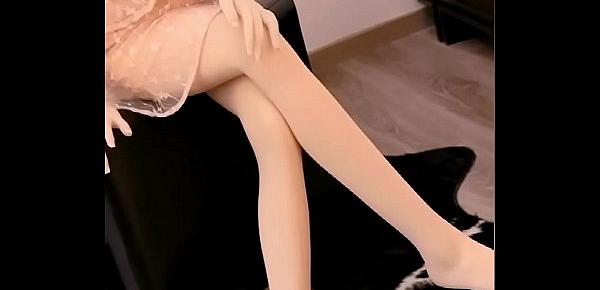  165cm nice sex doll for fucking pussy ass hole